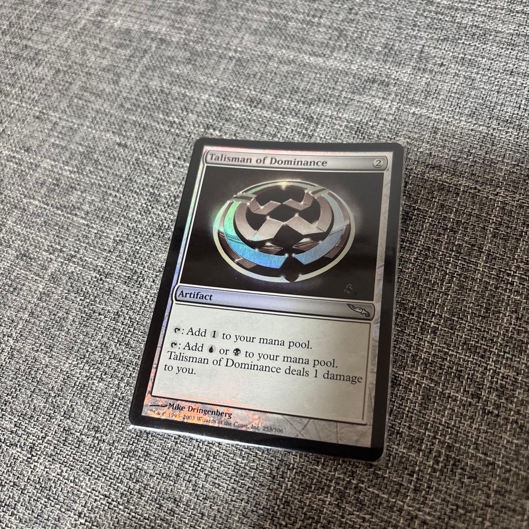 送料込み 威圧のタリスマン foil 英語版