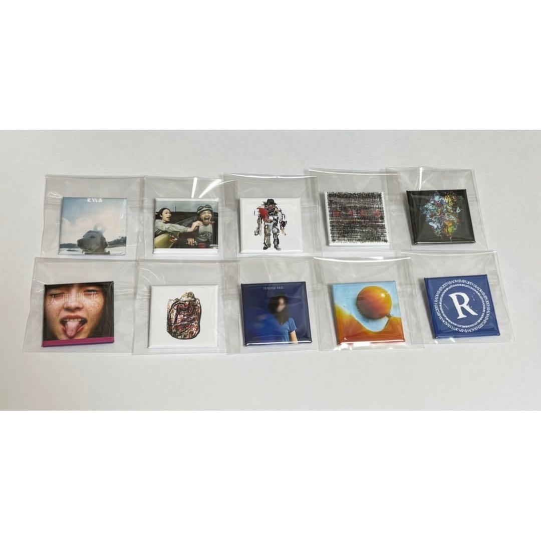 RADWIMPS アルバムジャケット缶バッジ　コンプ