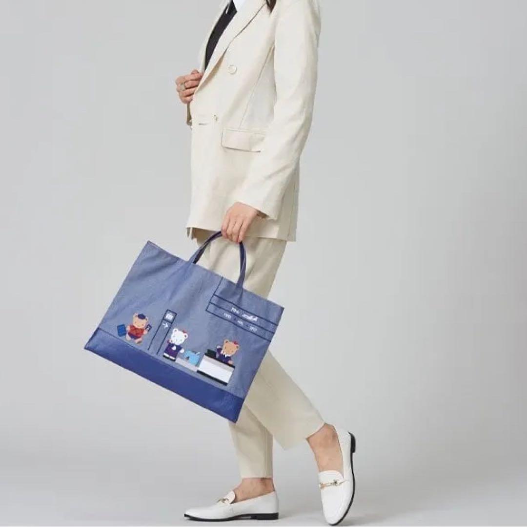 JAL国際線就航70周年】ファミリア JALオリジナル デニムバッグ - メルカリ