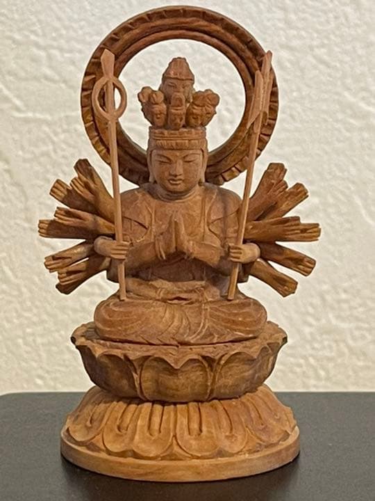 仏身白檀 千手觀音 総白檀 千手観音菩薩 | ふくば