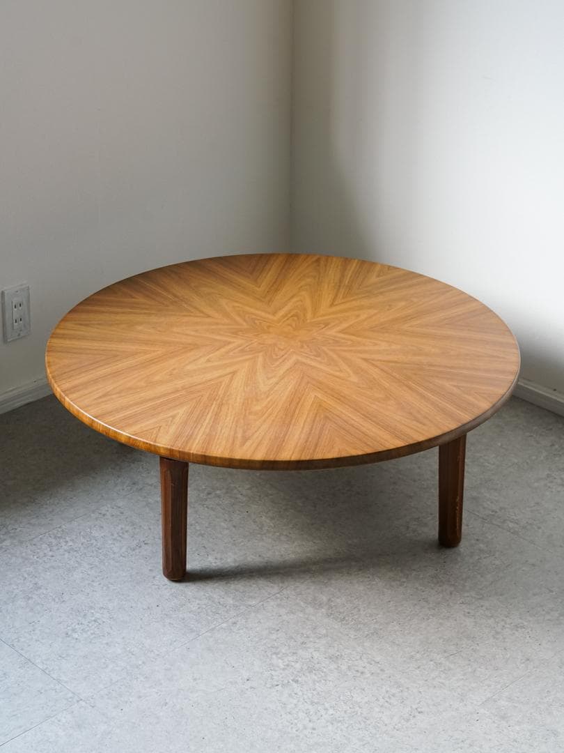 70's \"MOLPAR\" ドイツ 折りたたみテーブル 円卓 ミッドセンチュリー