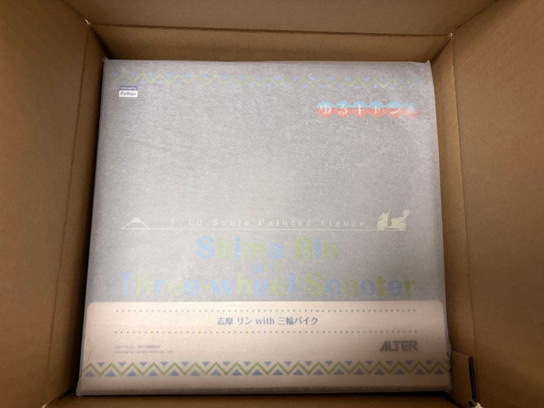 志摩リン with 三輪バイク　フィギュア　ゆるキャン△　アルター