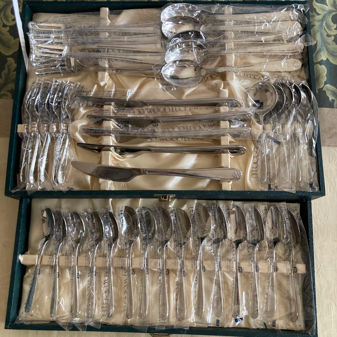 ラッキーウッド　カトラリーセット（マリエッタ）ディナーセット〈40本セット〉