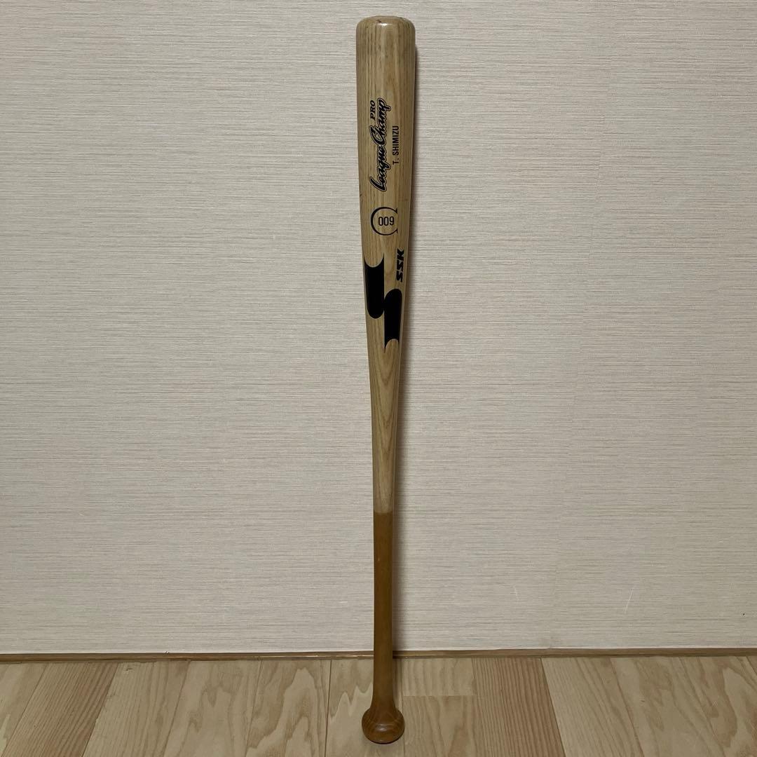 読売ジャイアンツ 清水隆行 支給品 木製バット SSK サイン入り