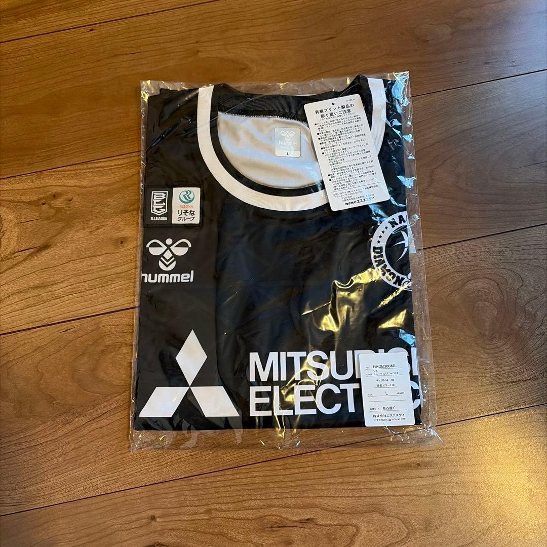 名古屋ダイヤモンドドルフィンズ　シューティングシャツ Lサイズ　未開封