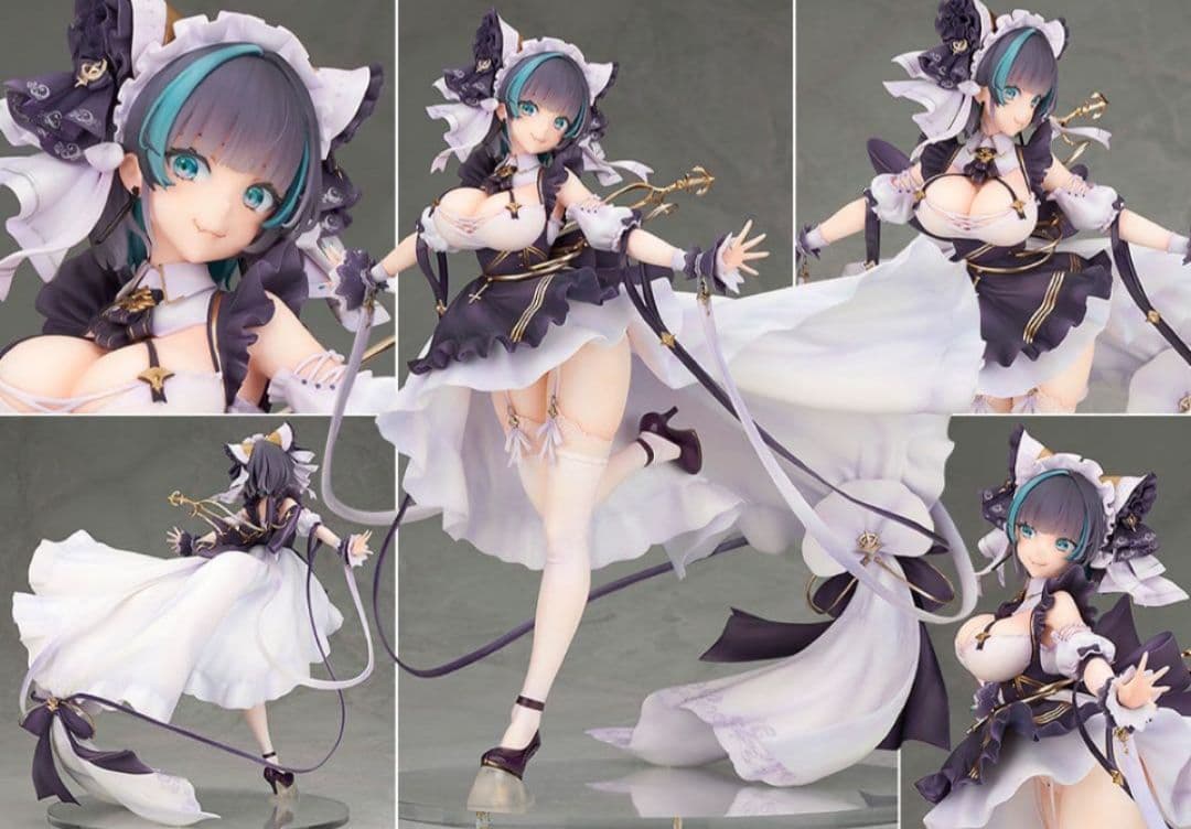 あみあみ限定特典付　アズールレーン チェシャー フィギュア アルター あみあみ限定特典】【限定販売】アズールレーン チェシャー 1/7 完成品