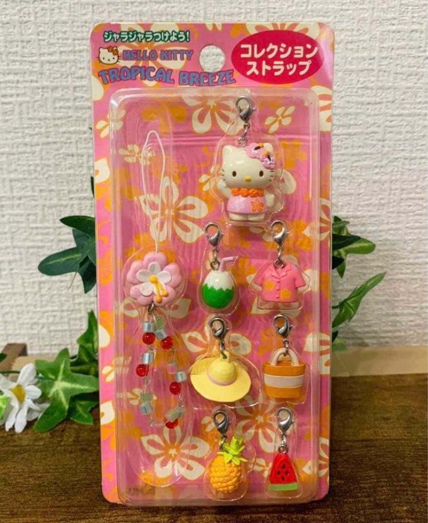 J*_様 ★激レア★ハローキティ　コレクションストラップ　トロピカル　フルーツ BOX トレーディング マスコットストラップ3（ハローキティ