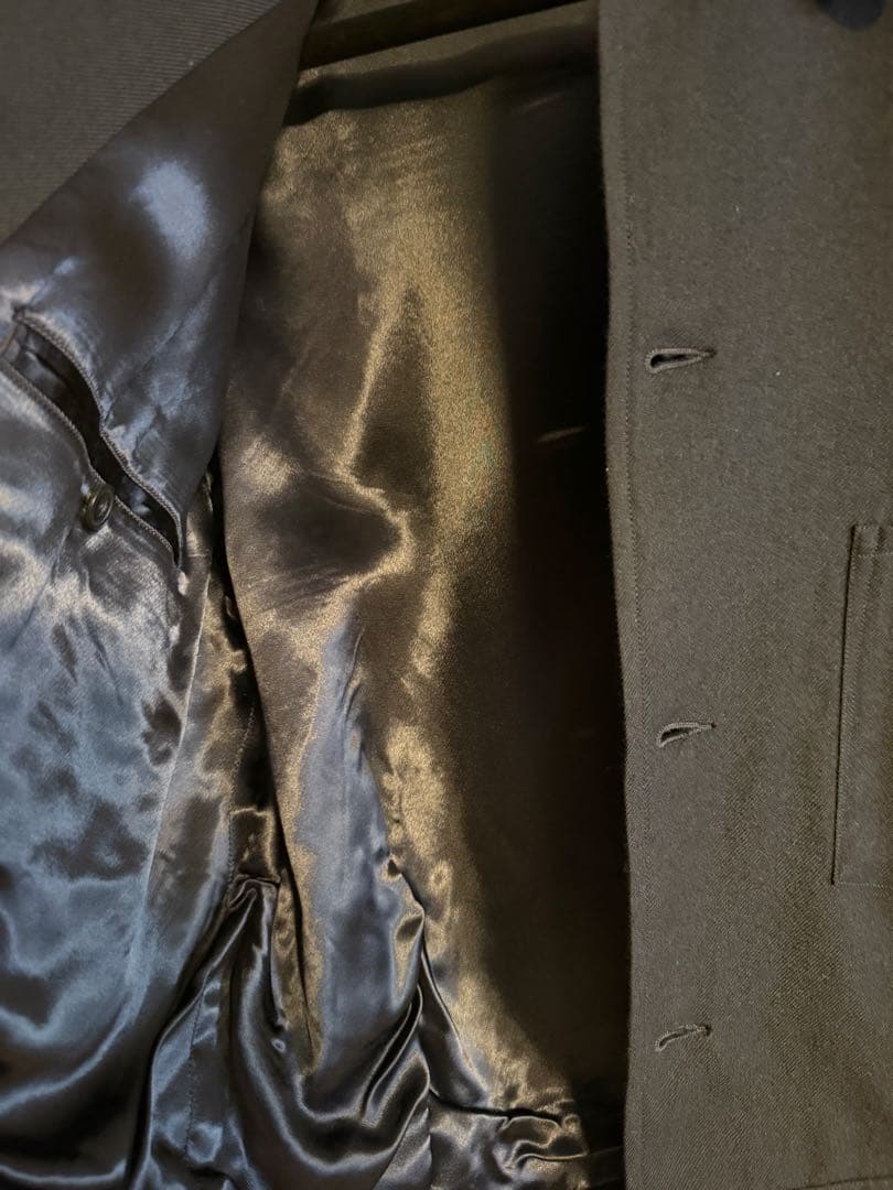 comoli コモリ ウールサージ ベルテッド ジャケット - メルカリ