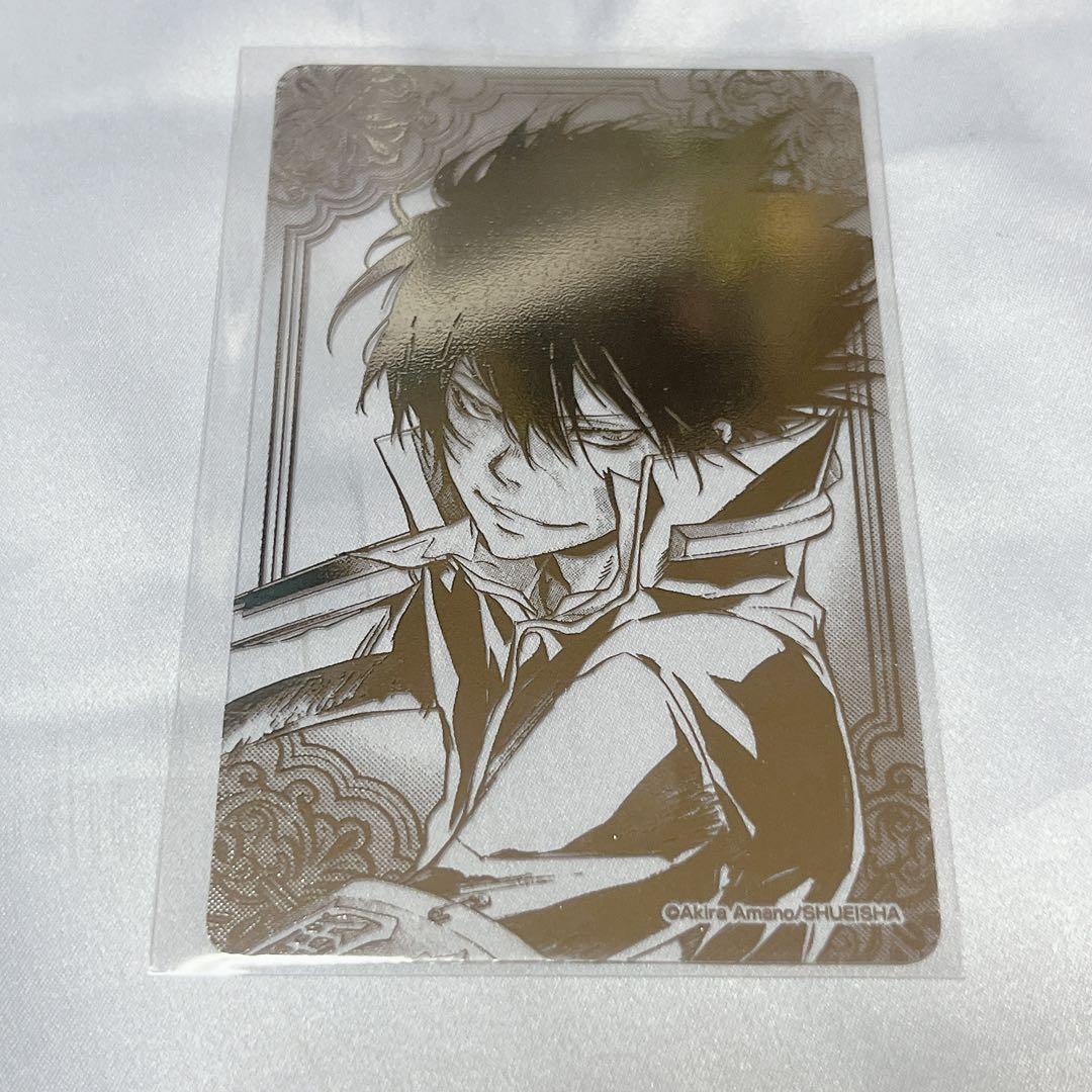 リボーン 箔カード 箔押し クリアカード 雲雀 - メルカリ