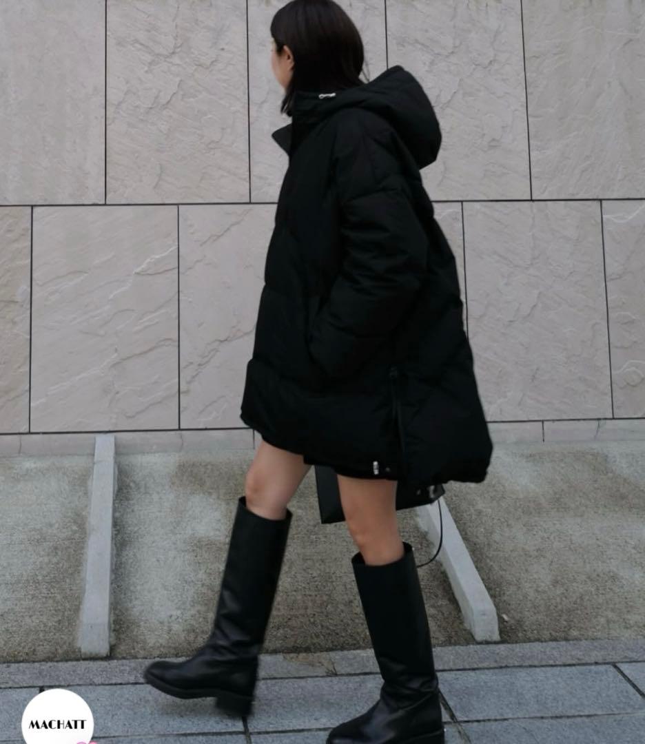 マチャットmachattアノラックダウンコート yori ellie liten - メルカリ