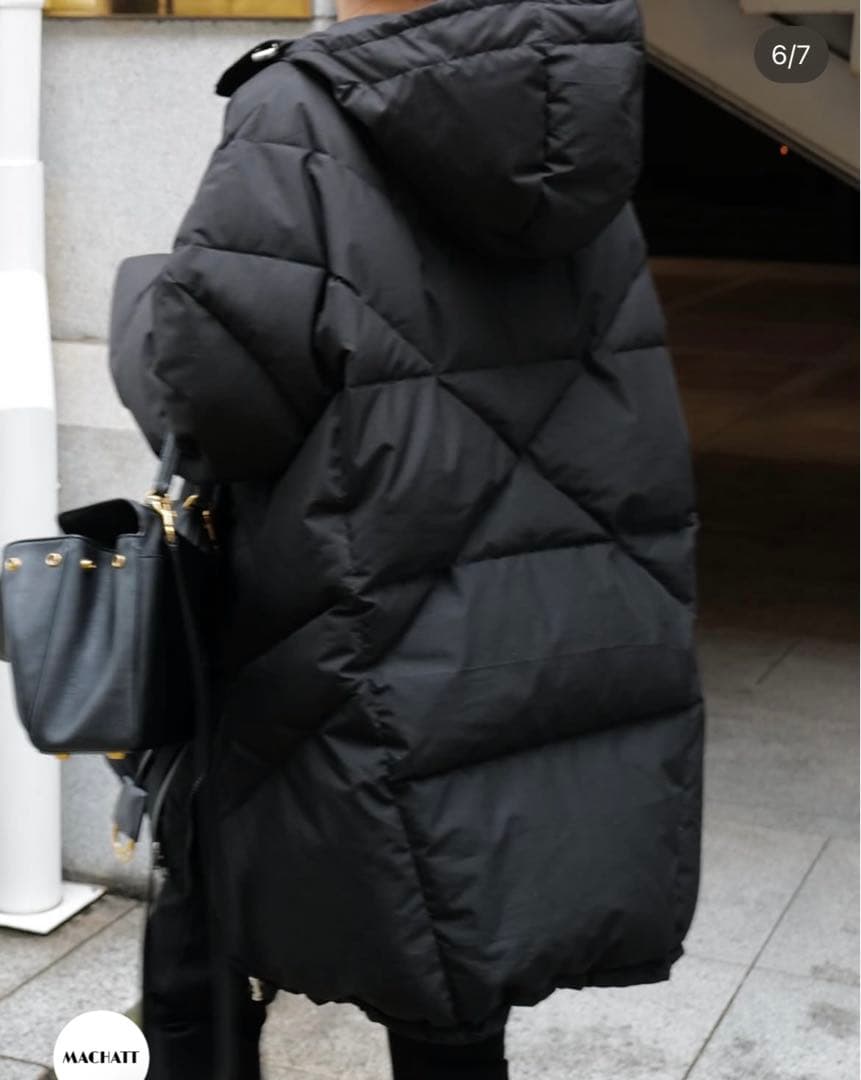 マチャットmachattアノラックダウンコート yori ellie liten - メルカリ