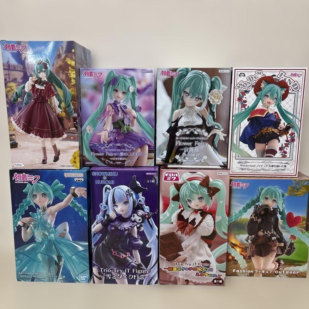 初音ミク8体おまとめ売り - メルカリ