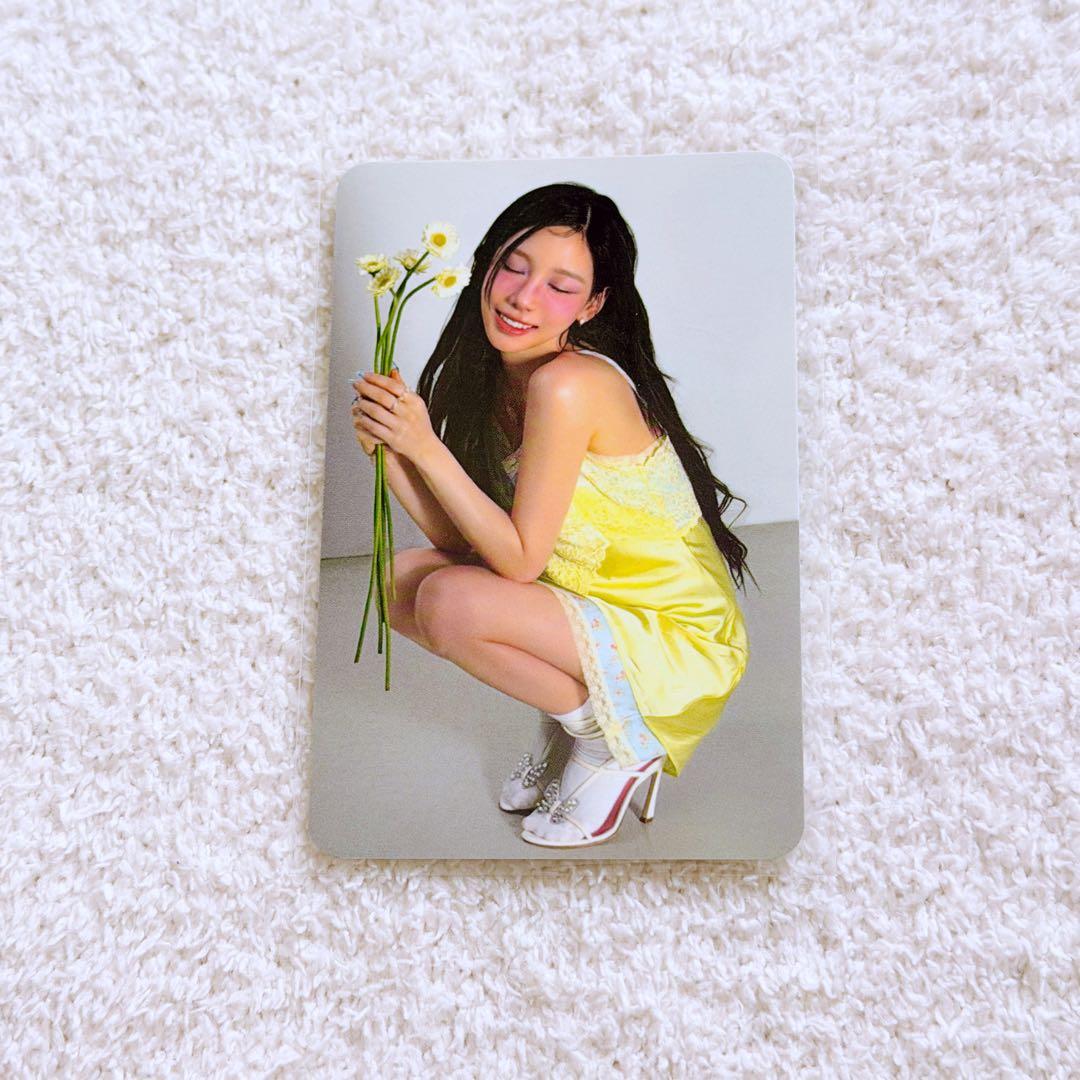 少女時代テヨン 展示会 MD 購入特典 トレカ - メルカリ