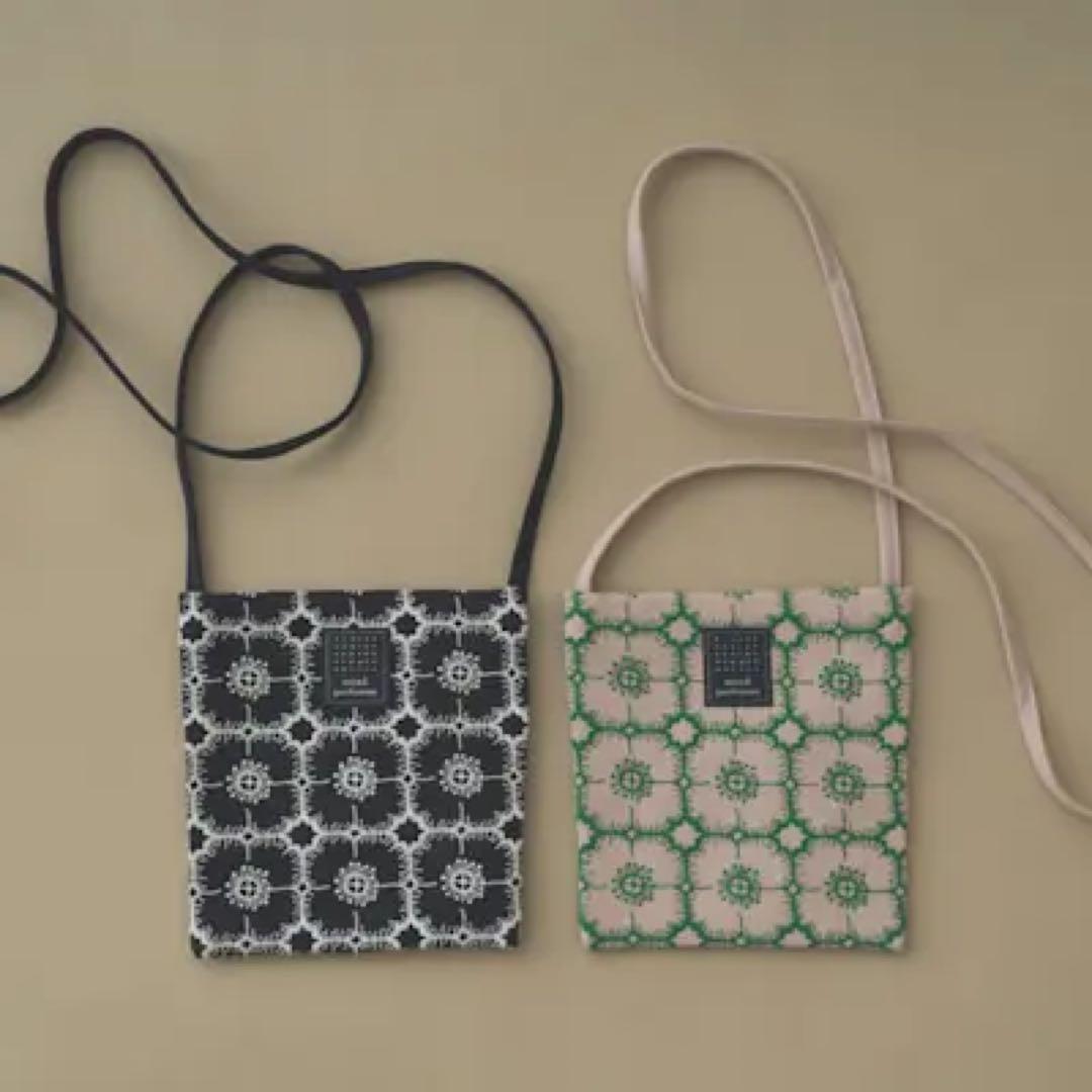 ミナペルホネン★アネモネ★ポケットバッグ