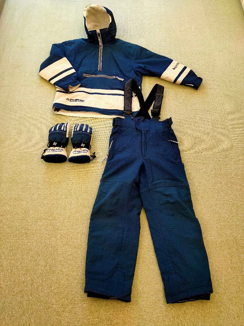 希少☆PHENIX スキーウェア 上下 keprotec　グローブ付き　M