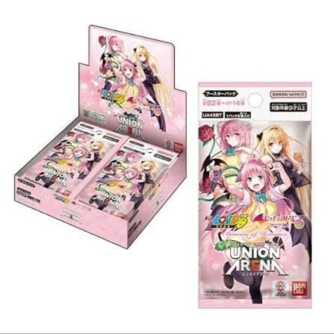 UNION ARENA ユニアリ ToLOVEる ※未開封 1BOX テープ付き