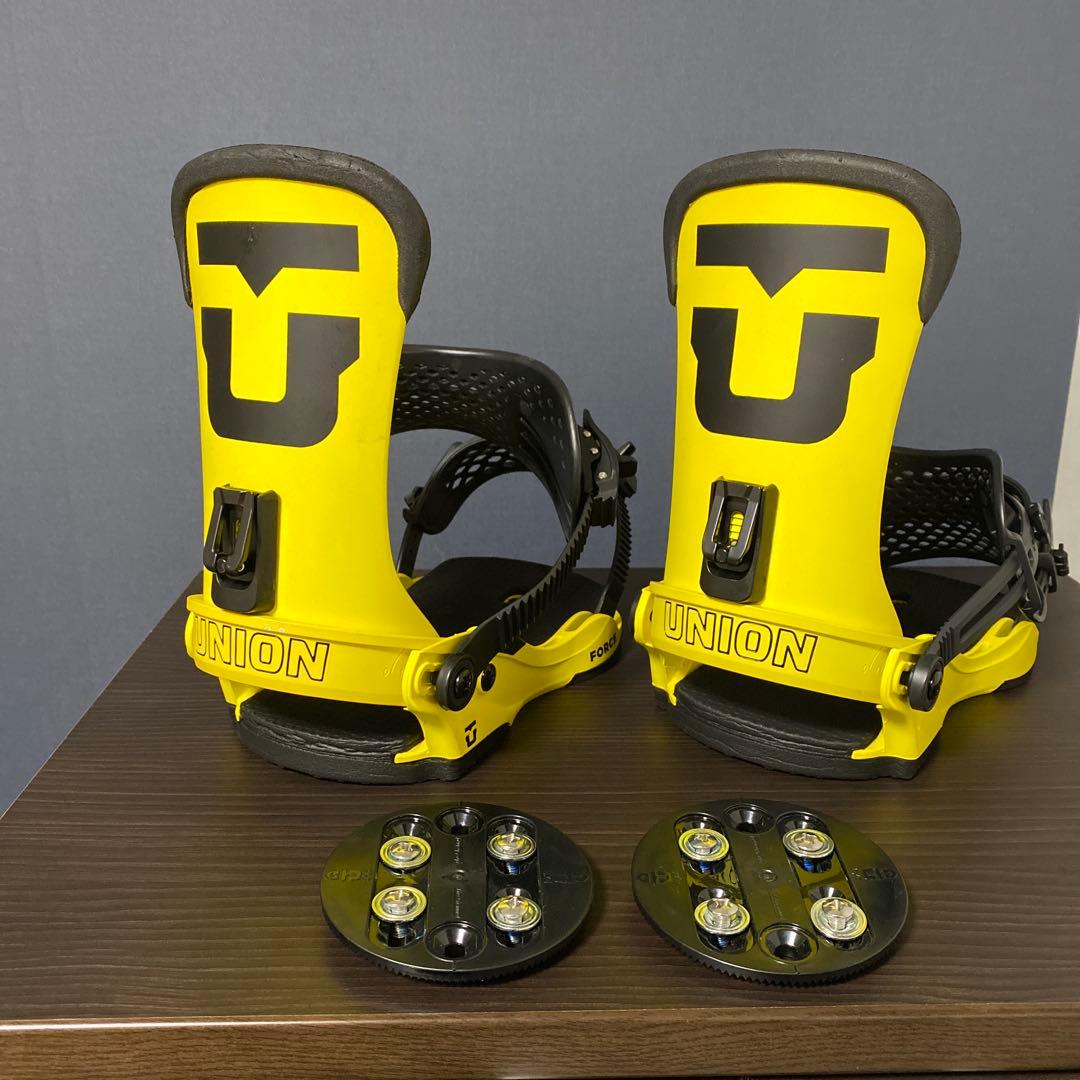 ユニオン　フォース　22/23モデル　Mサイズ 22-23 UNION(ﾕﾆｵﾝ)・FORCE [ELECTRIC YELLOW,HOT PINK,CHARCOAL GREY