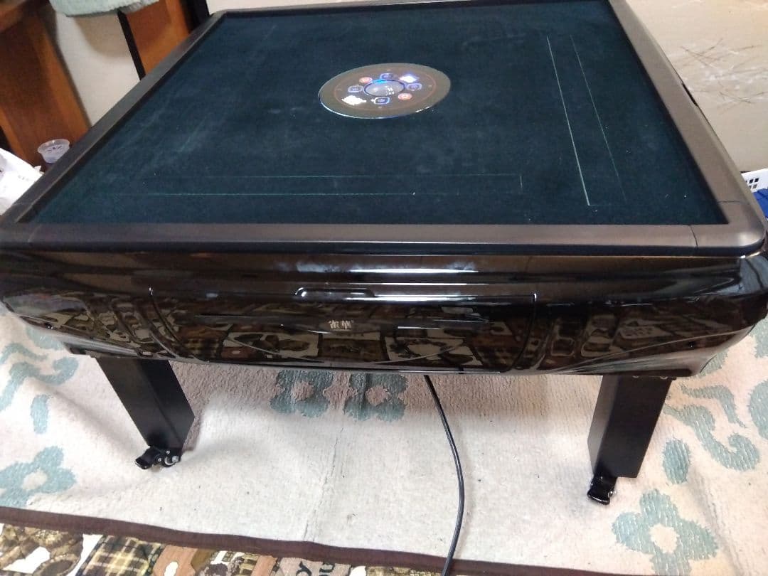 全自動麻雀卓28ミリ牌 座卓脚とテーブル 雀鳳（JONGHO） 全自動麻雀卓 座卓 28mm 麻雀卓 全自動 折りたたみ