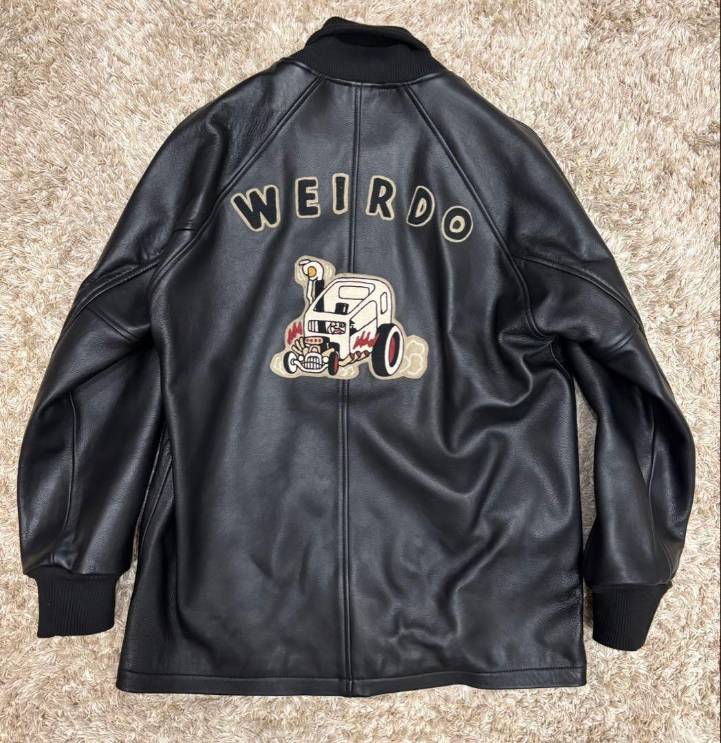 y*5様 美品❗️weirdo レザージャケット L ファラオコート