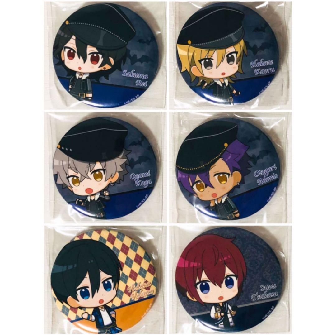 新品★あんスタ★カラオケの鉄人★缶バッジ★キャラバッジ★6点セット