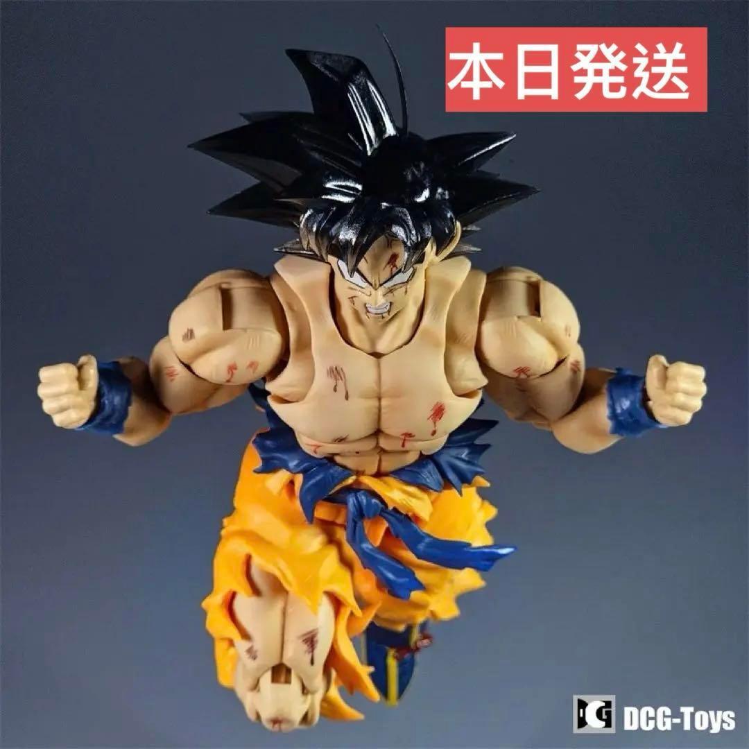 S.H.Figuarts用 孫悟空 カスタムヘッドパーツ 流血 クリア