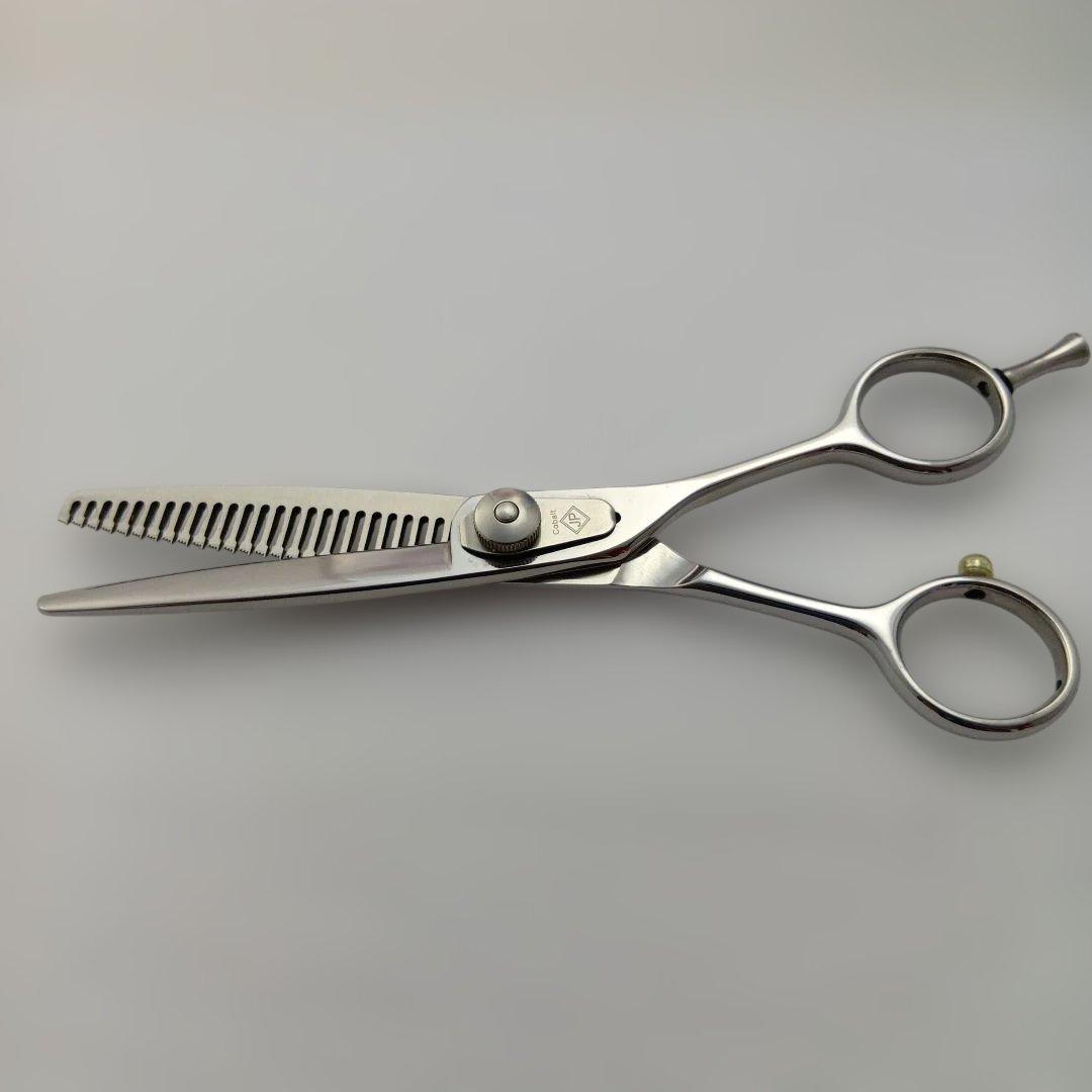 珍品特価！コバルト合金セニングシザー櫛刃3段　スキ率50% メーカーJPブランド