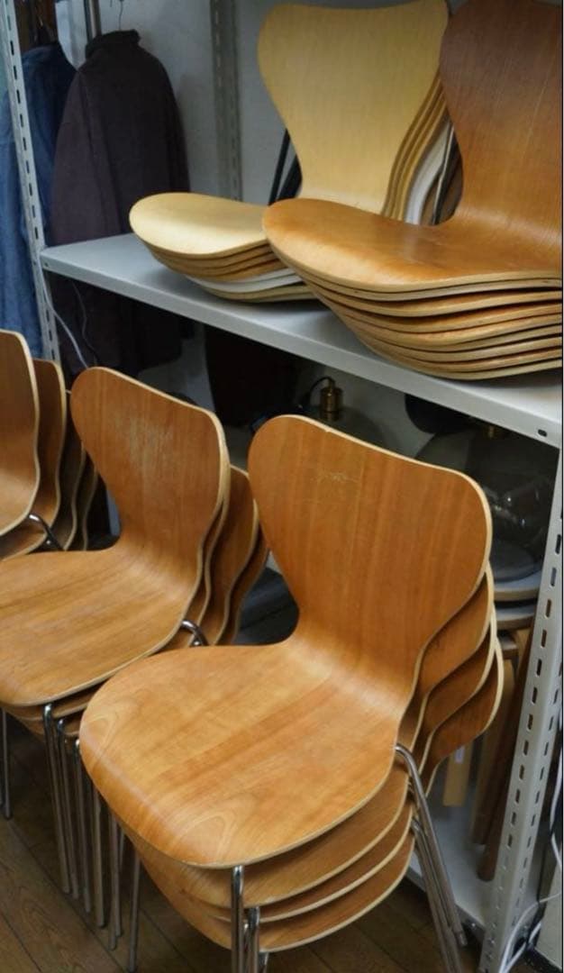 hamutaro セブンチェア リプロ 濃い木色 4脚 1脚6000円 楽天市場】セブンチェア リプロダクトの通販