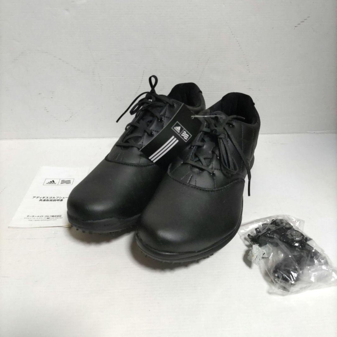 adidas golf D Val ゴルフシューズ ブラック 24.5 ADIDAS GOLF アディダス ゴルフ ゴルフシューズ コードカオス 25 MDV41