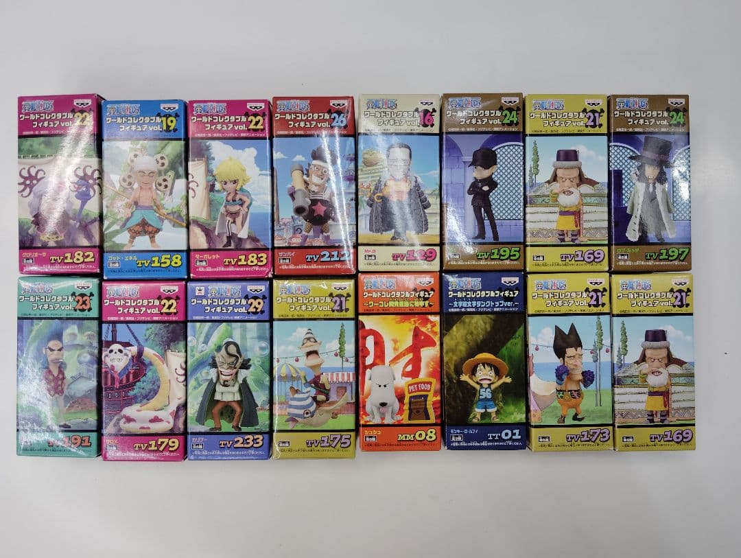 プライズ ワンピース ワールドコレクタブルフィギュア まとめ売り ワンピース ワールドコレクタブル フィギュア Vol.7 厳選4種セット