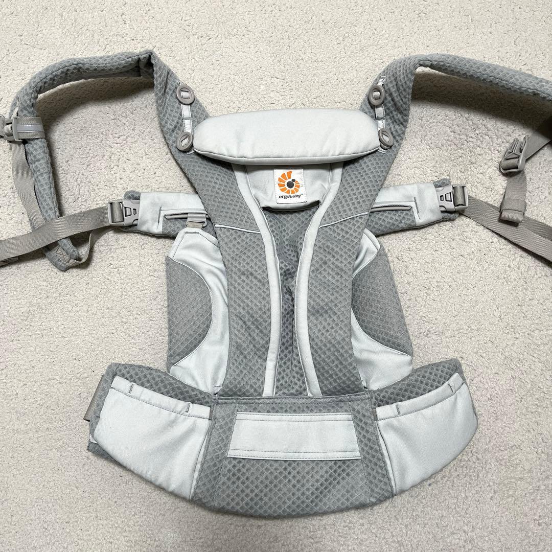 エルゴベビー 抱っこ紐 グレー メッシュ