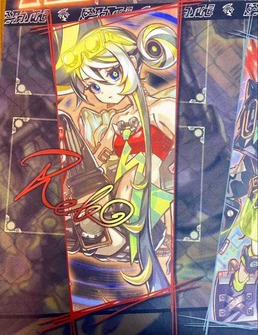 遊戯王　キラーチューン・ミクス　プレイマット　同人　サークル