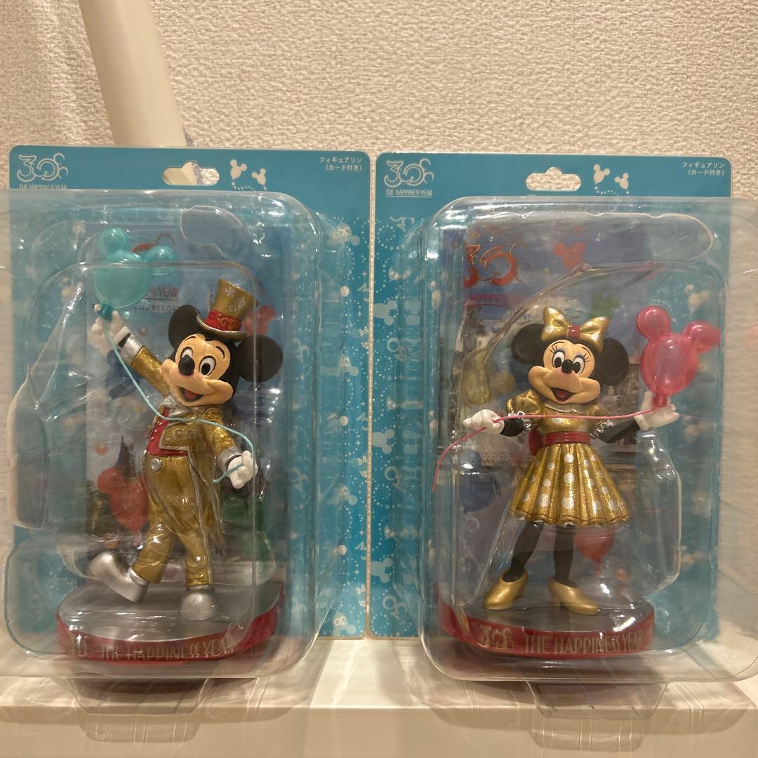 東京ディズニーリゾート 30周年 ミッキー ミニー フィギュアリン