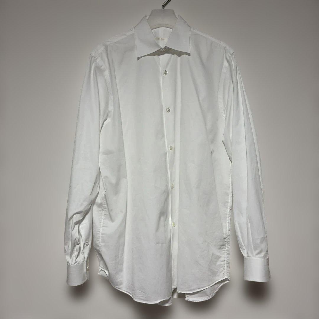 COMOLI ツイルドレスシャツ