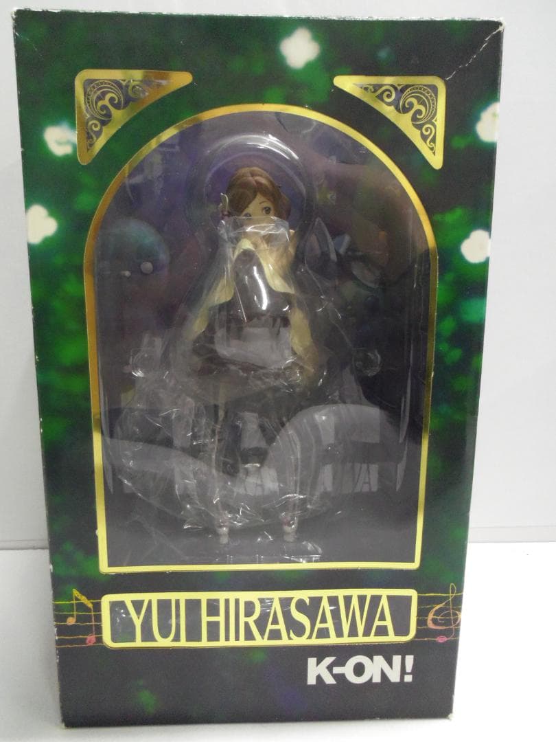 【未開封】けいおん！ 1/8スケール　「けいおん！平沢唯」　塗装済完成品 箱傷み