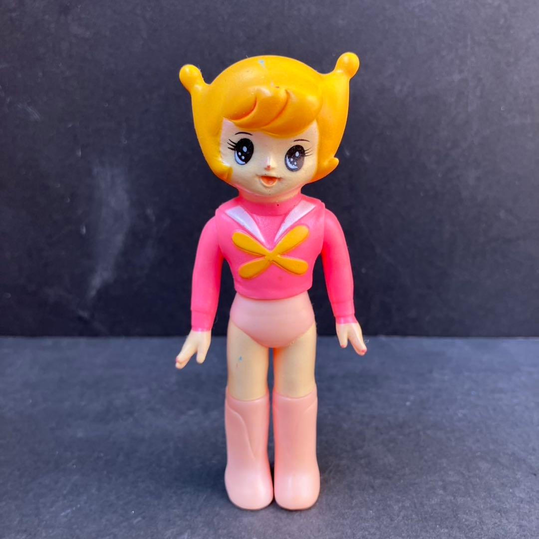 ポピー ジェッターマルス 川下美理 ミリ ピンク成型 ソフビ　レアカラー