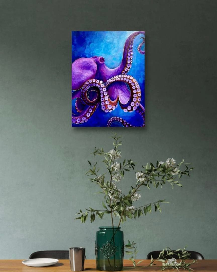 タコの絵画 - メルカリ