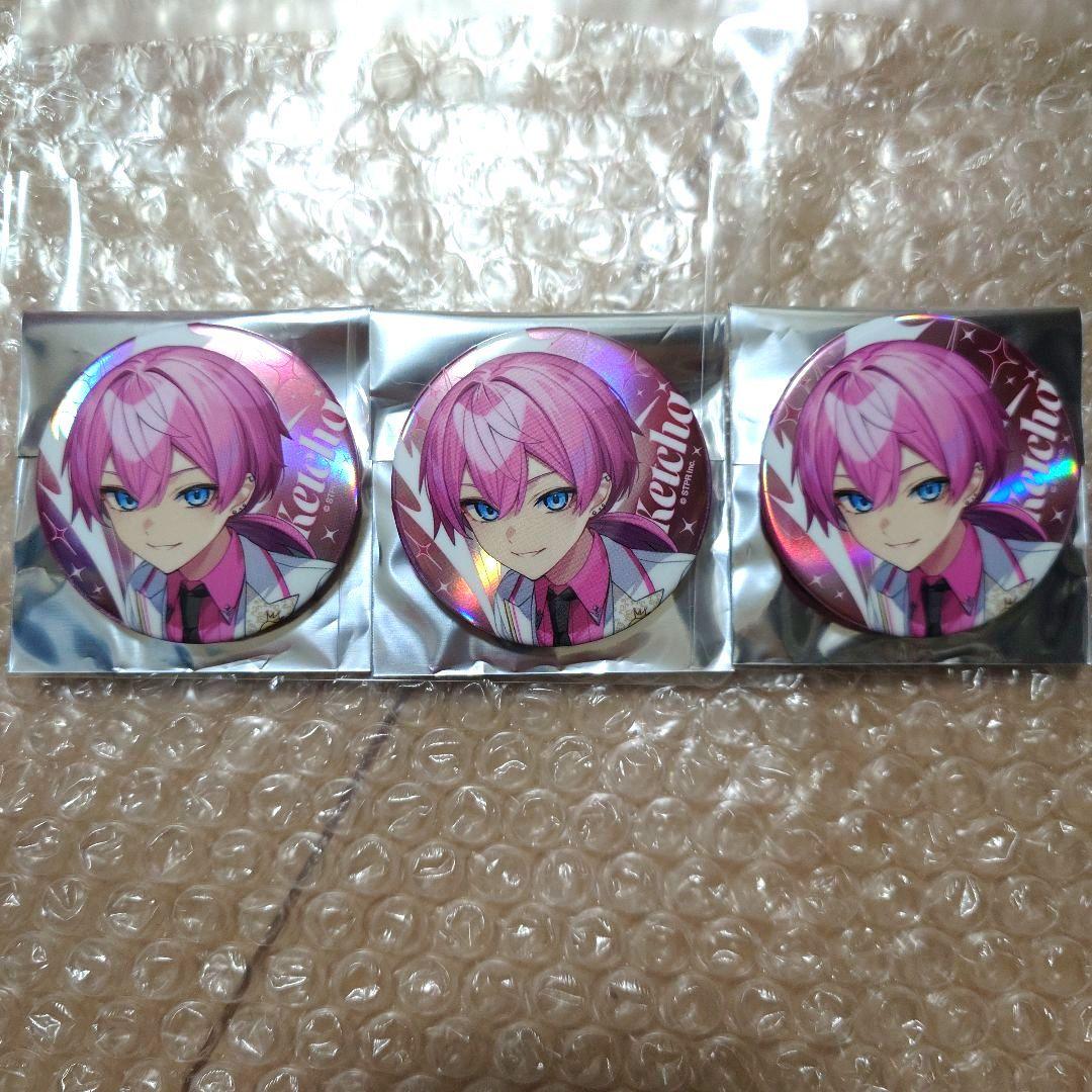 ✾AMPTAKxCOLORS 3周年✾ けちゃ 等身 缶バッジ - メルカリ