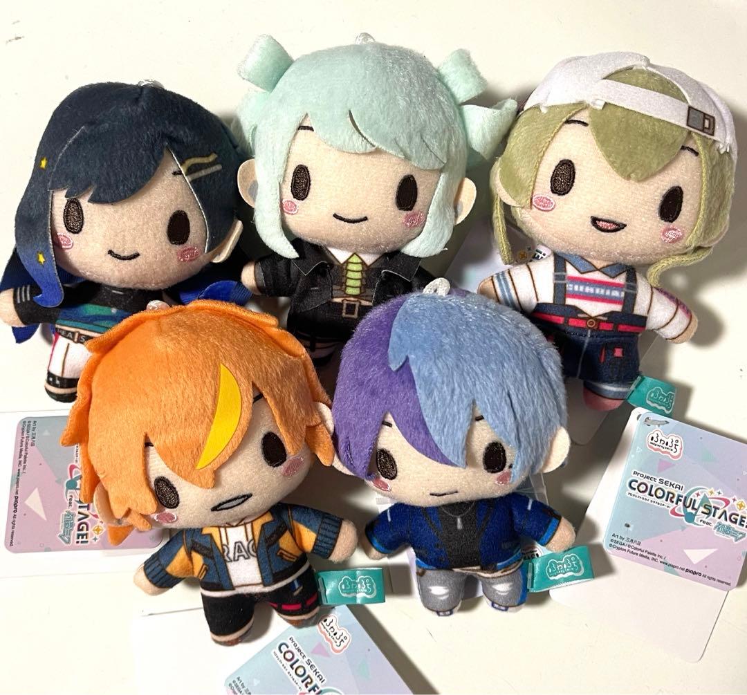 ☆プロセカ ぬいぐるみ ふわぷちマスコット ビビバス 全5種セット