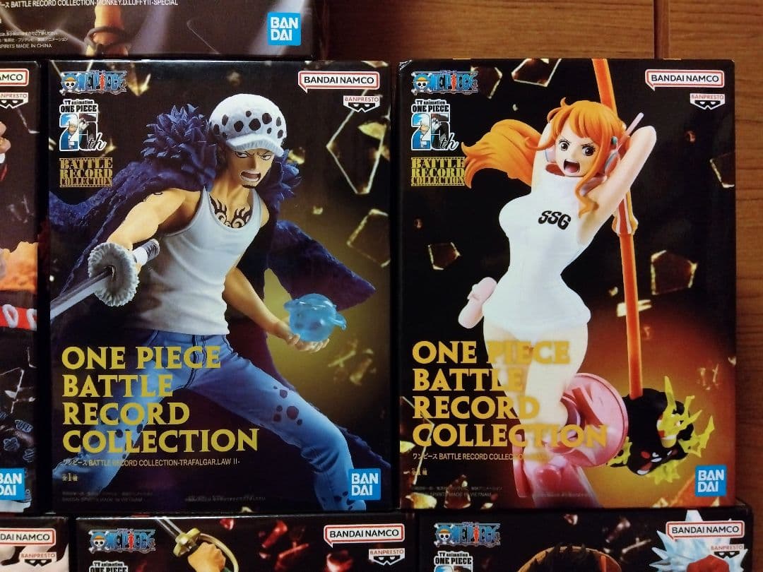新品・未開封】ワンピース フィギュア まとめ売り バトルレコード