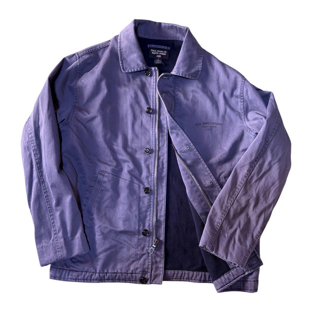 POLO JEANS ラルフローレン　US NAVY デッキジャケット　茄子紺