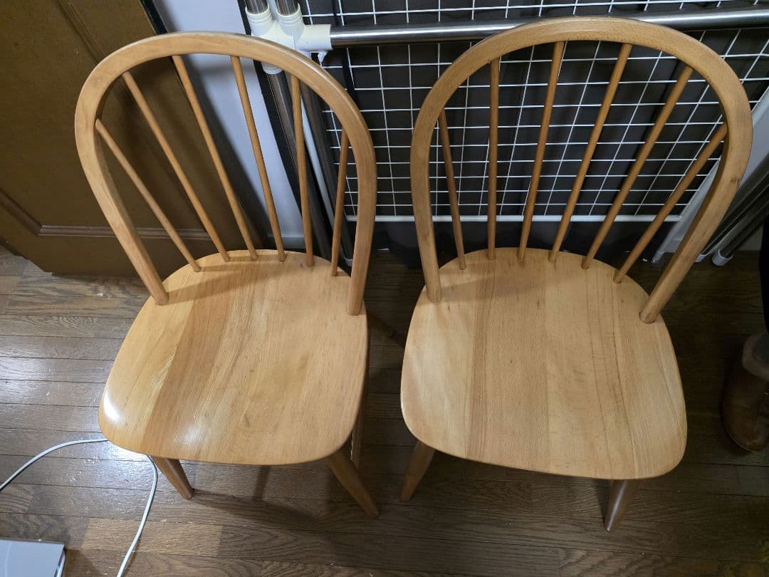 飛騨産業 キツツキ ウィンザーチェア フープバック ビンテージ ZR24138