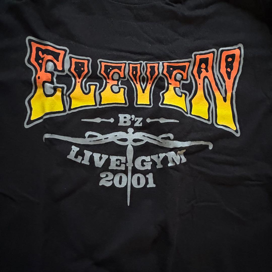B'z 長袖Tシャツ ツアT ライブ ジム 2001 ELEVEN クロ M - メルカリ