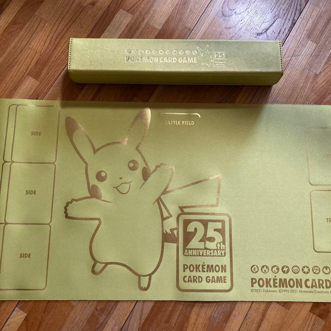 25th ゴールデンボックス プレイマット プレイマットケース - メルカリ