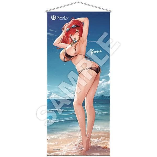 アズールレーン 描き下ろし BIGタペストリー ザラ 水着ver.