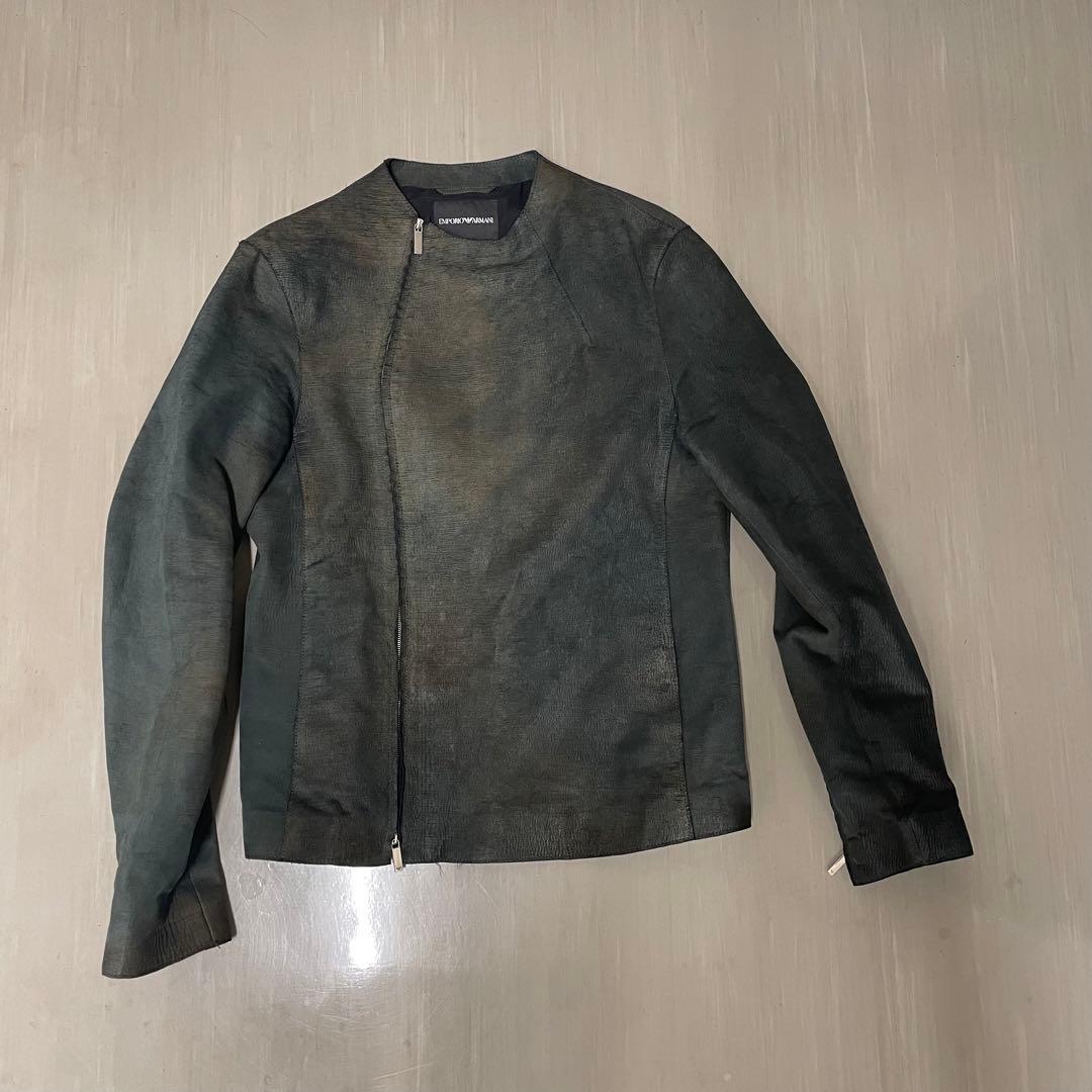 EMPORIO ARMANI レザージャケット