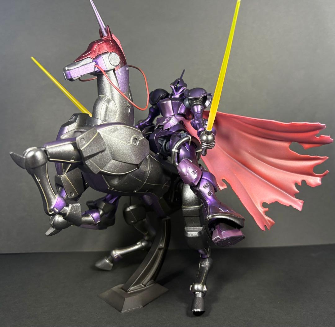 エグザベ専用ギャン×風雲再起　 ミキシング　全塗装完成品