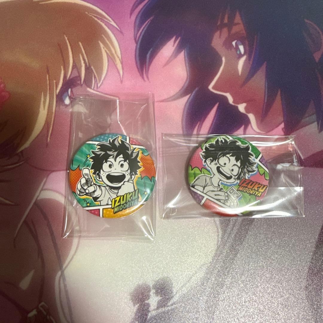 ヒロアカ 緑谷出久 缶バッジ - メルカリ