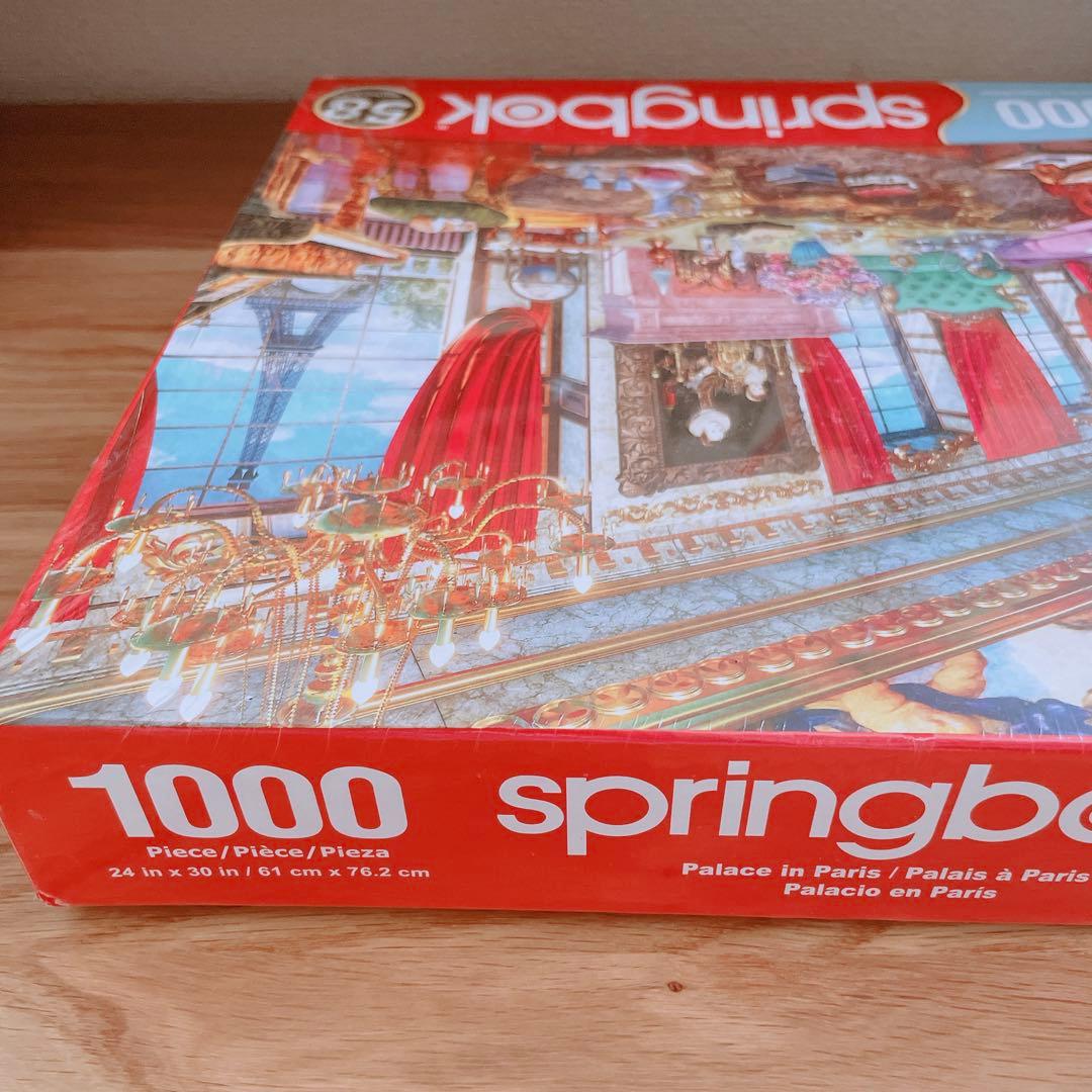 Springbok 1000ピース ジグソーパズル パリの宮殿1000 - メルカリ