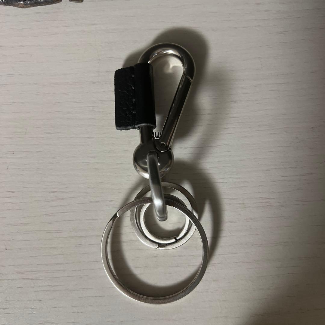 ヘンダースキーマー 革キーリング カラビナ