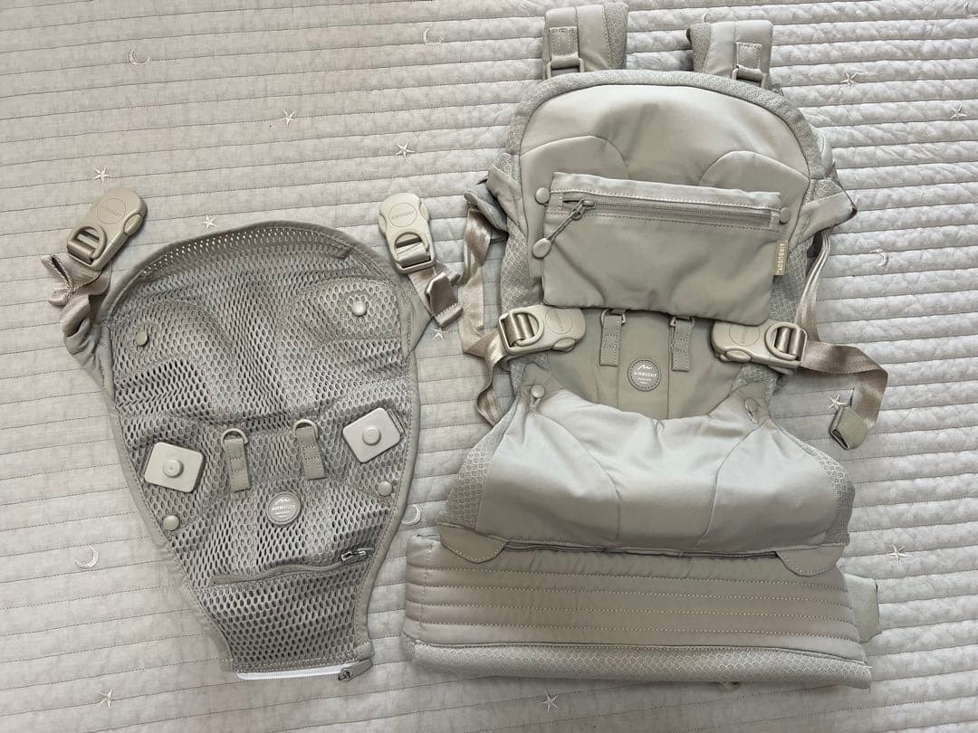 【値下済】A.B.C. COMFO 抱っこ紐 コンプリートセット サンドアッシュ